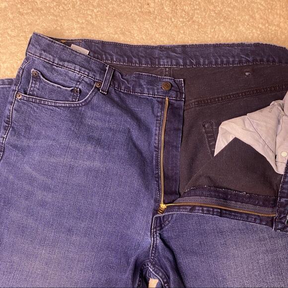 Levi’s 550 Relaxed Fit Dark Blue Denim Jean 44.30 - Picture 8 of 9